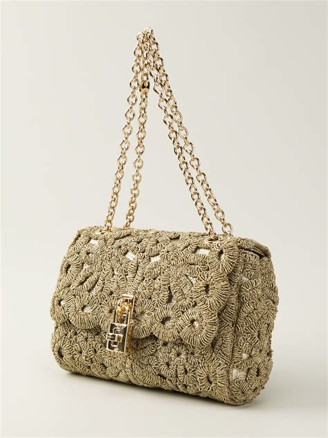 borsa crochet dolce e gabbana